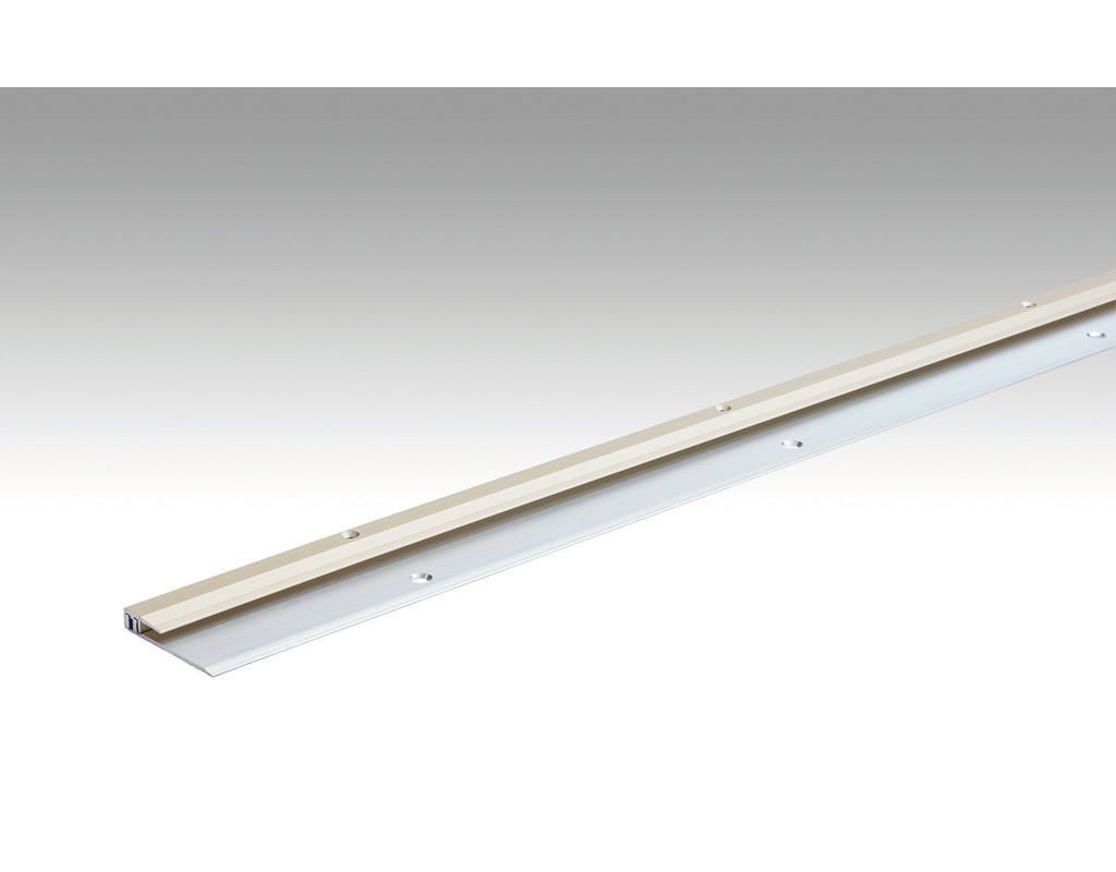 Abschlussprofil Typ 101 B Sand eloxiert 230, (2,5-7 mm)