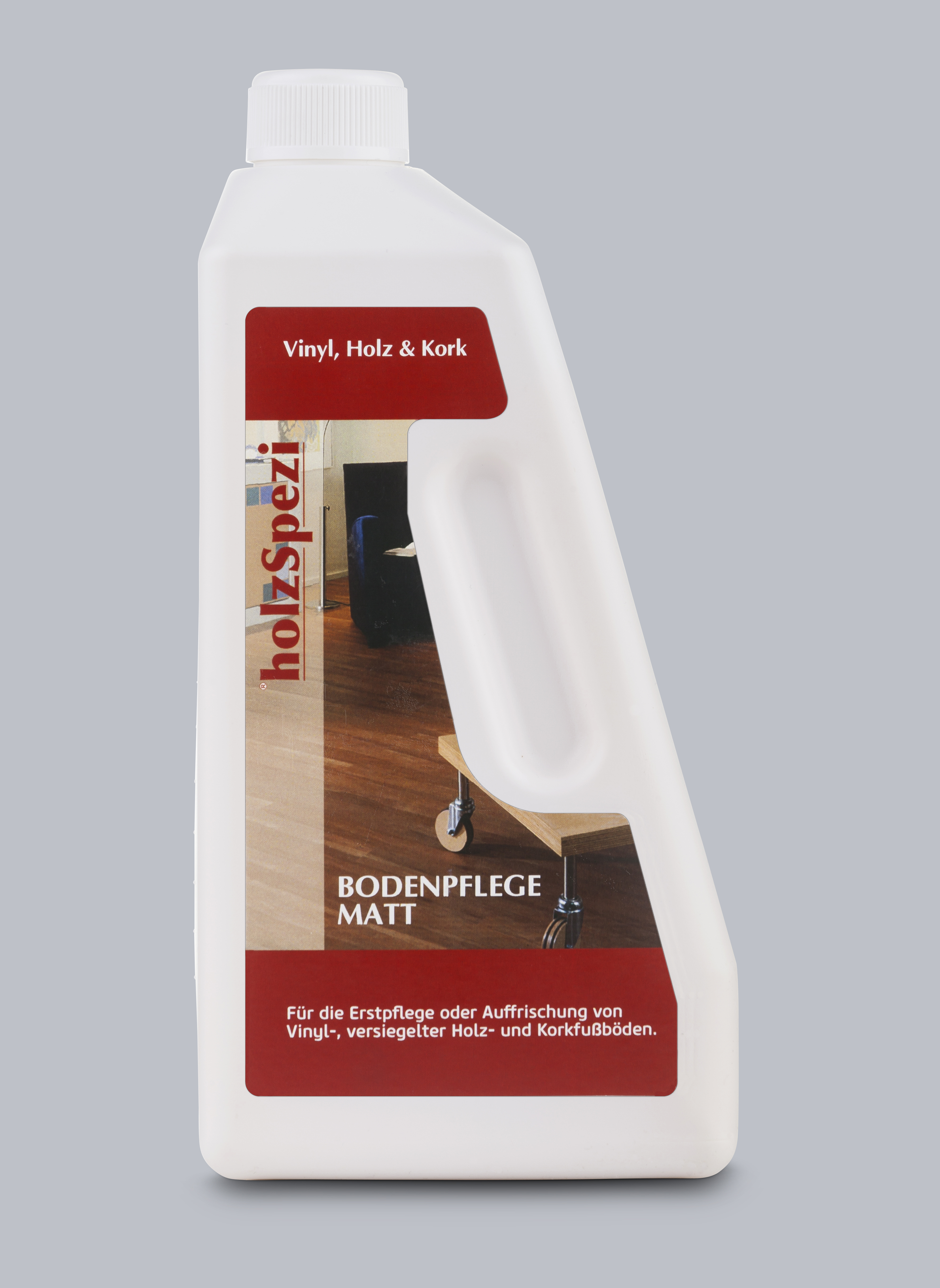 holzSpezi Bodenpflege matt 0,75 Ltr für Parkett, Kork und Vinyl