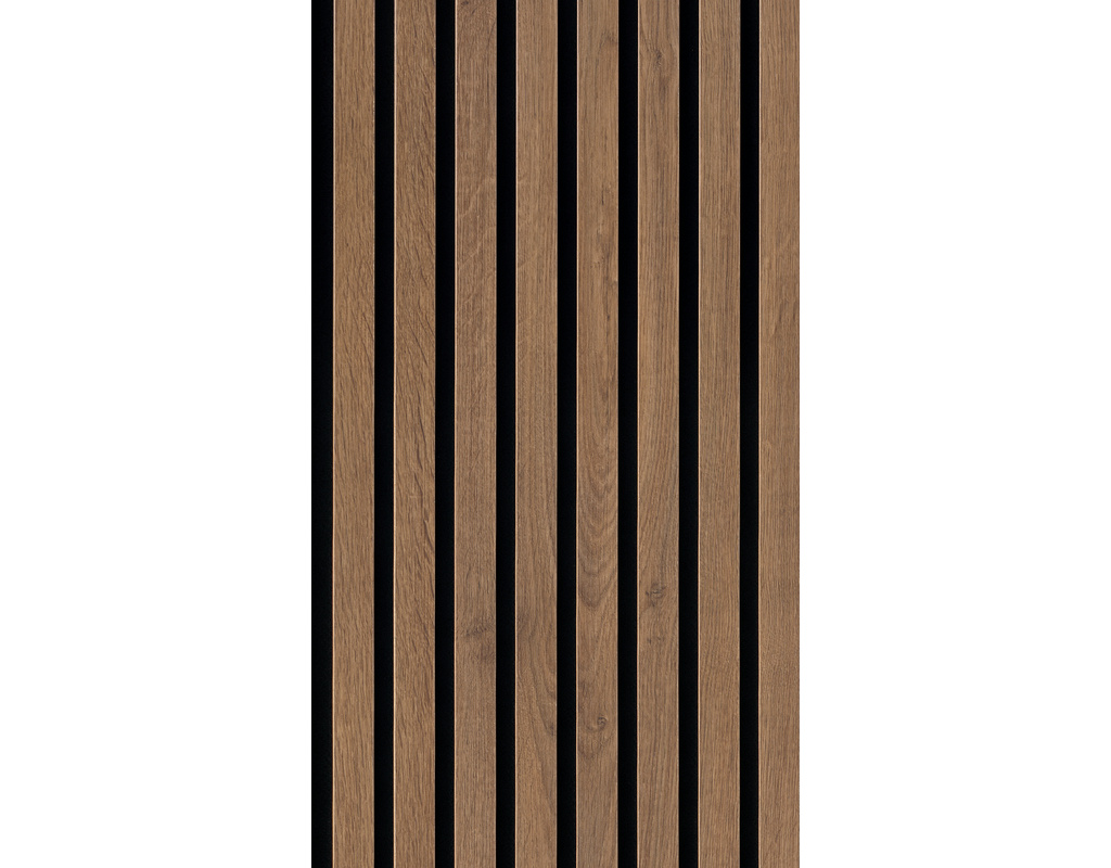 Akustikpaneele Acoustic Sense AUTHENTIC 2600x330x20mm 7031 Eiche terrabraun