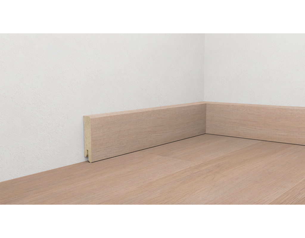 Digital bedruckte Fußbodenleiste , Profil 6055