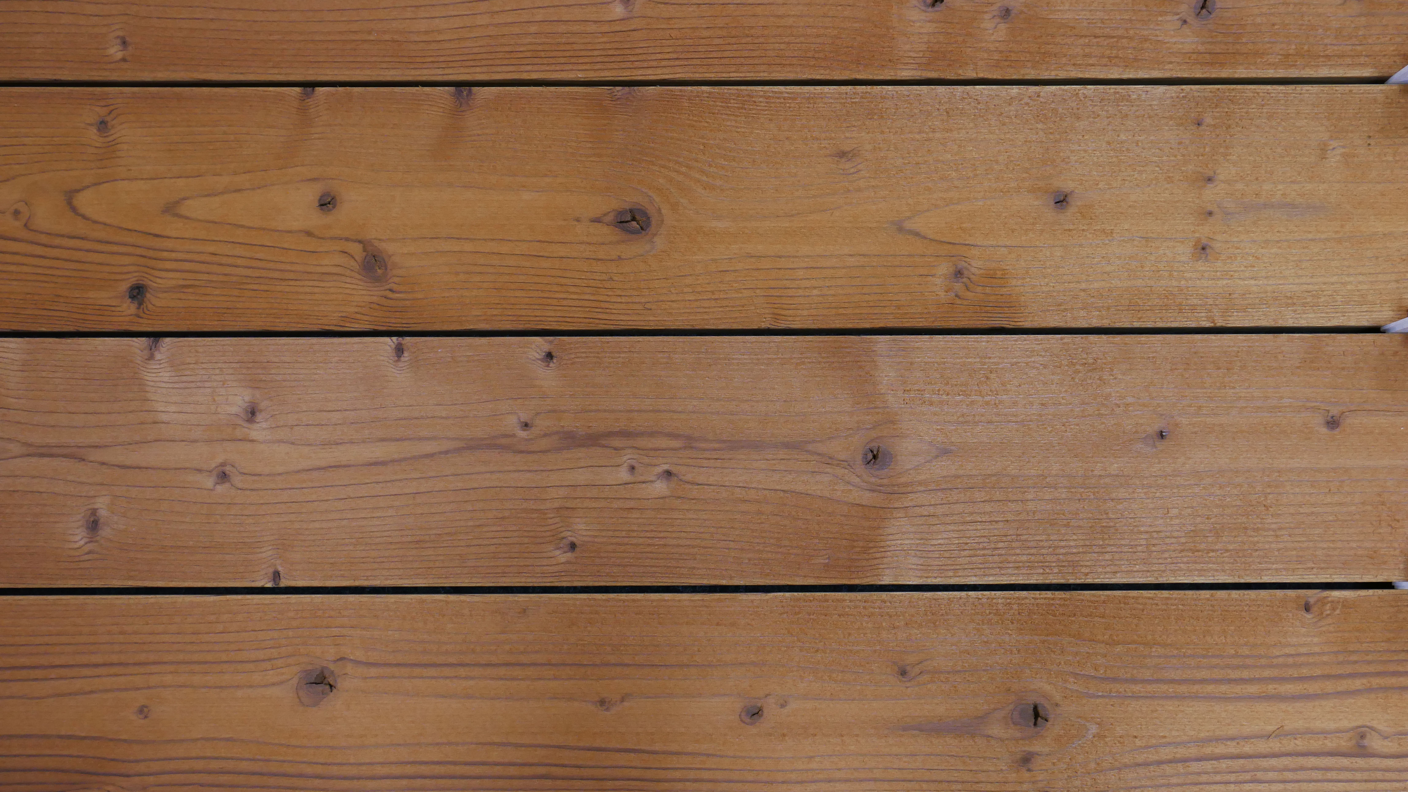 Terrassendiele Thermofichte 27x140mm mit Clip-Nut