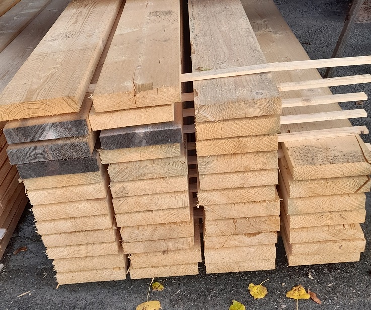 50x240mm Bohlen roh A/B