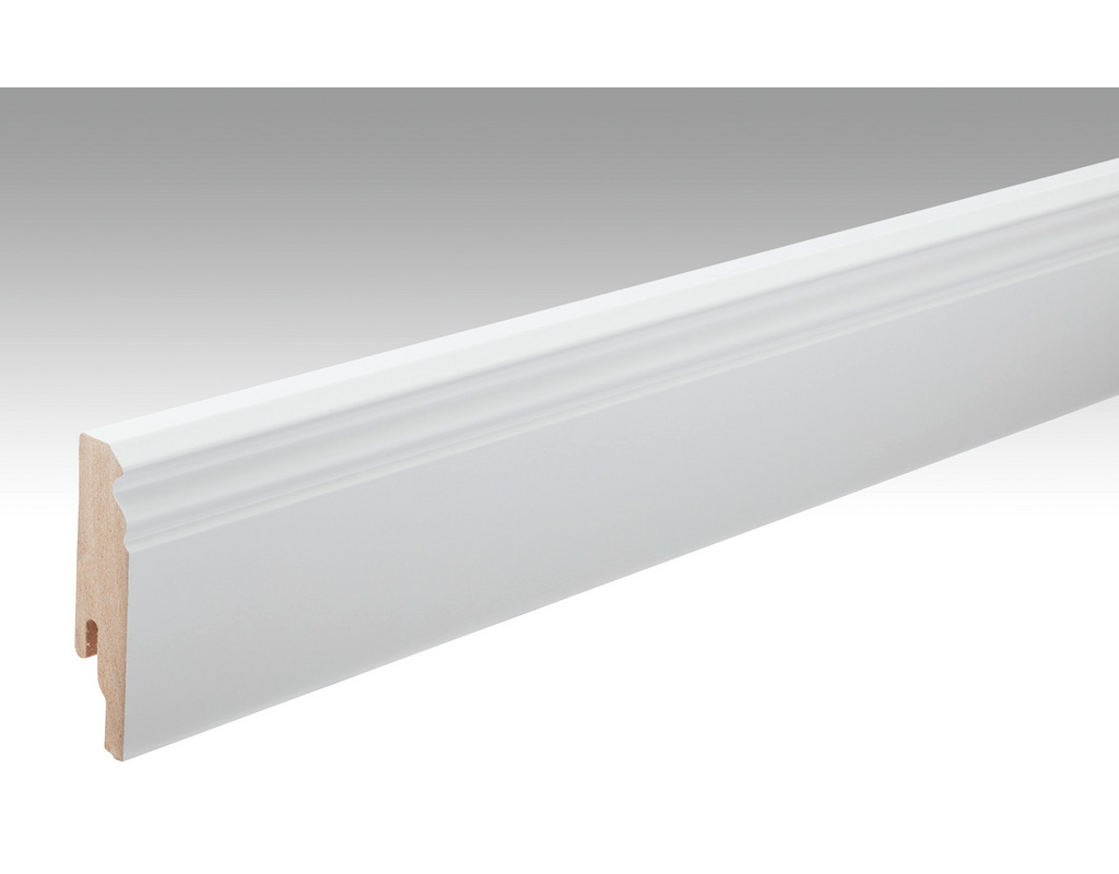 Dekor-Fußleiste Profil 11 PK 324 Uni weiß