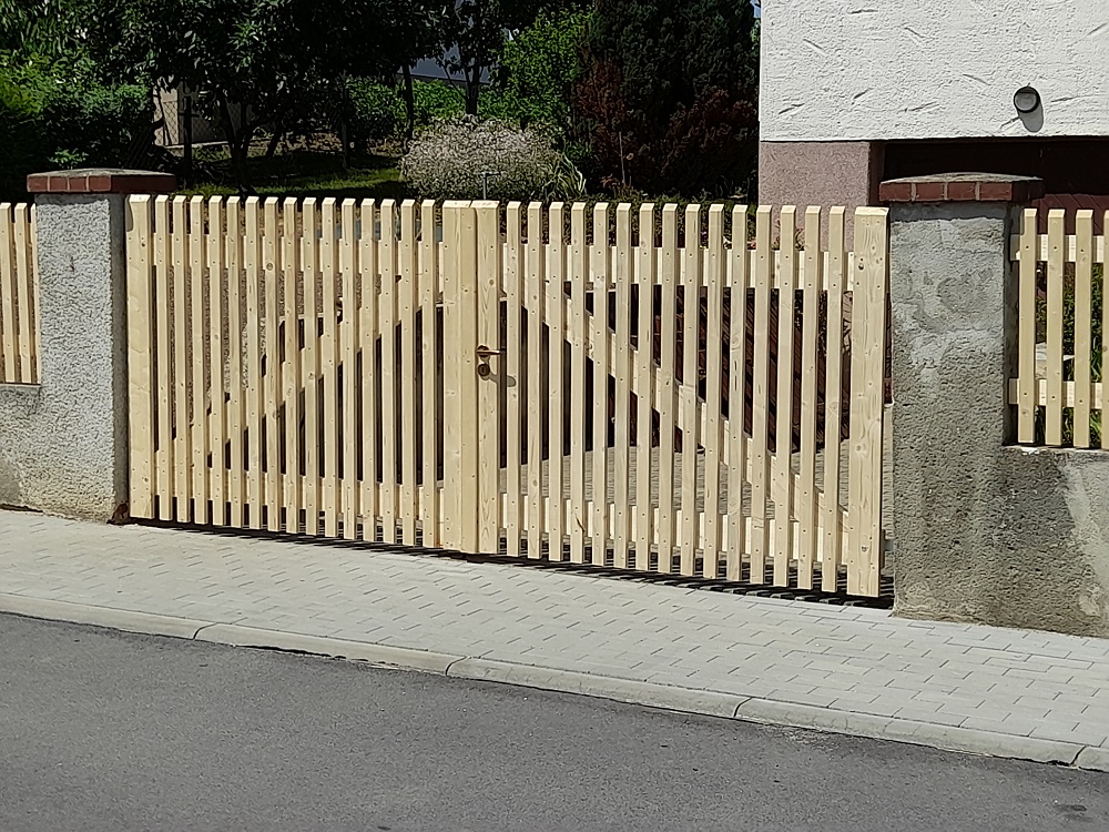 Zaunlatte Fichte gehobelt 25x50mm