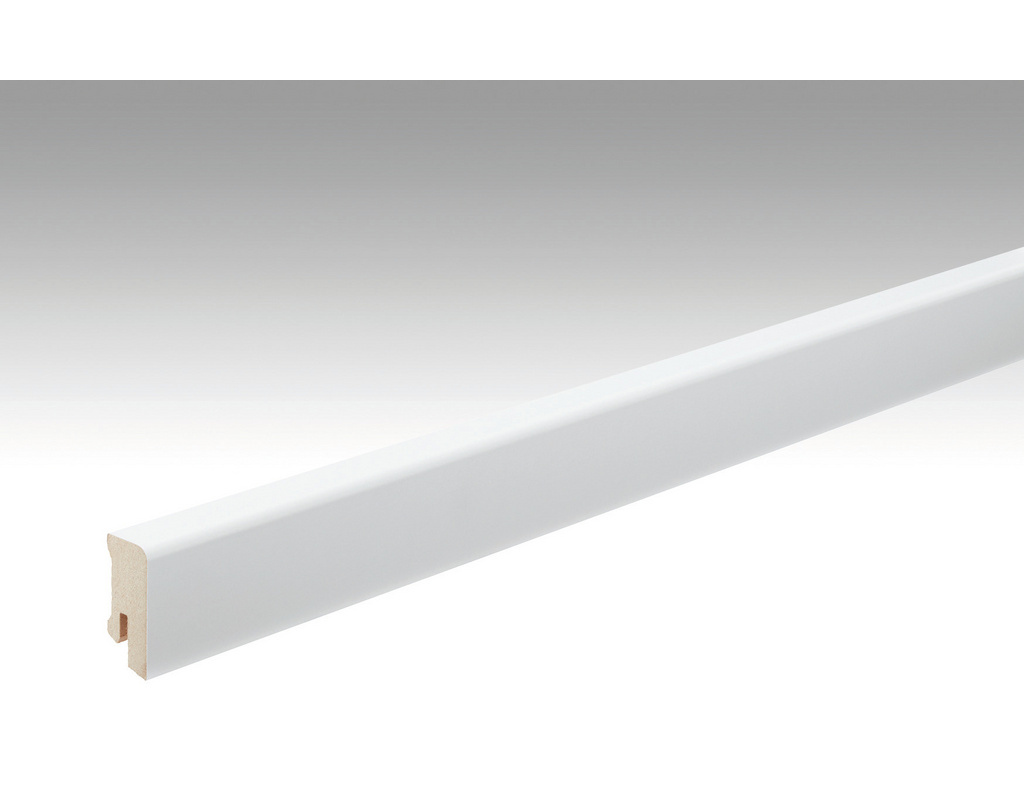 Dekor-Fußleiste Profil 14 MK 2222 Weiß DF