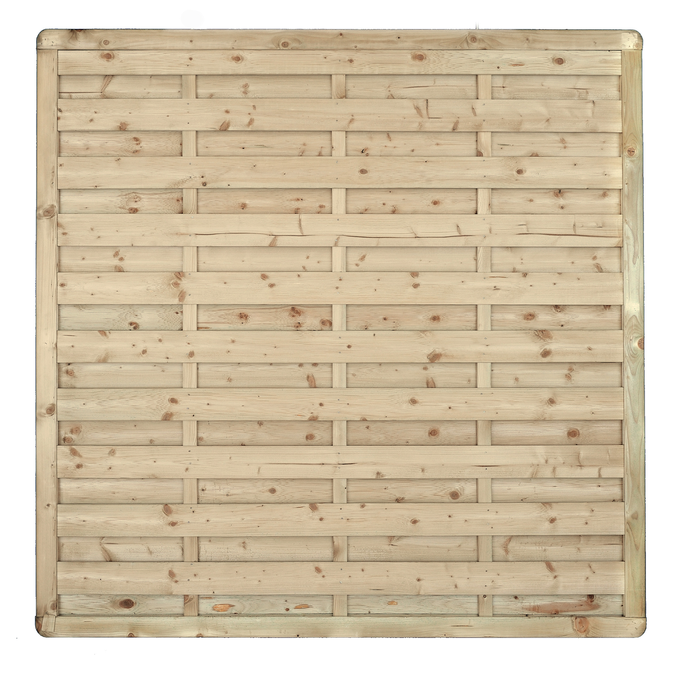 Massivzaun Klassik 180x180cm