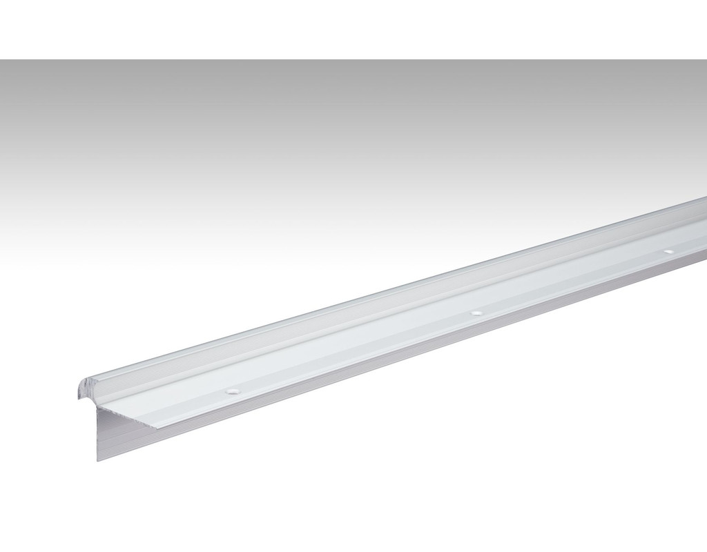 Treppenkantenprofil Typ 11 (10 bis 11mm) Silber eloxiert