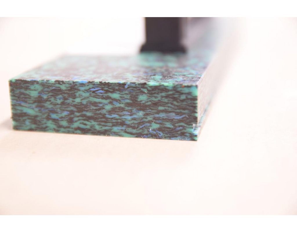 Schlagklotz, mit Griff Klick 25 PE, Recyclingkunststoff für Fußböden mit Klick - Verbindung