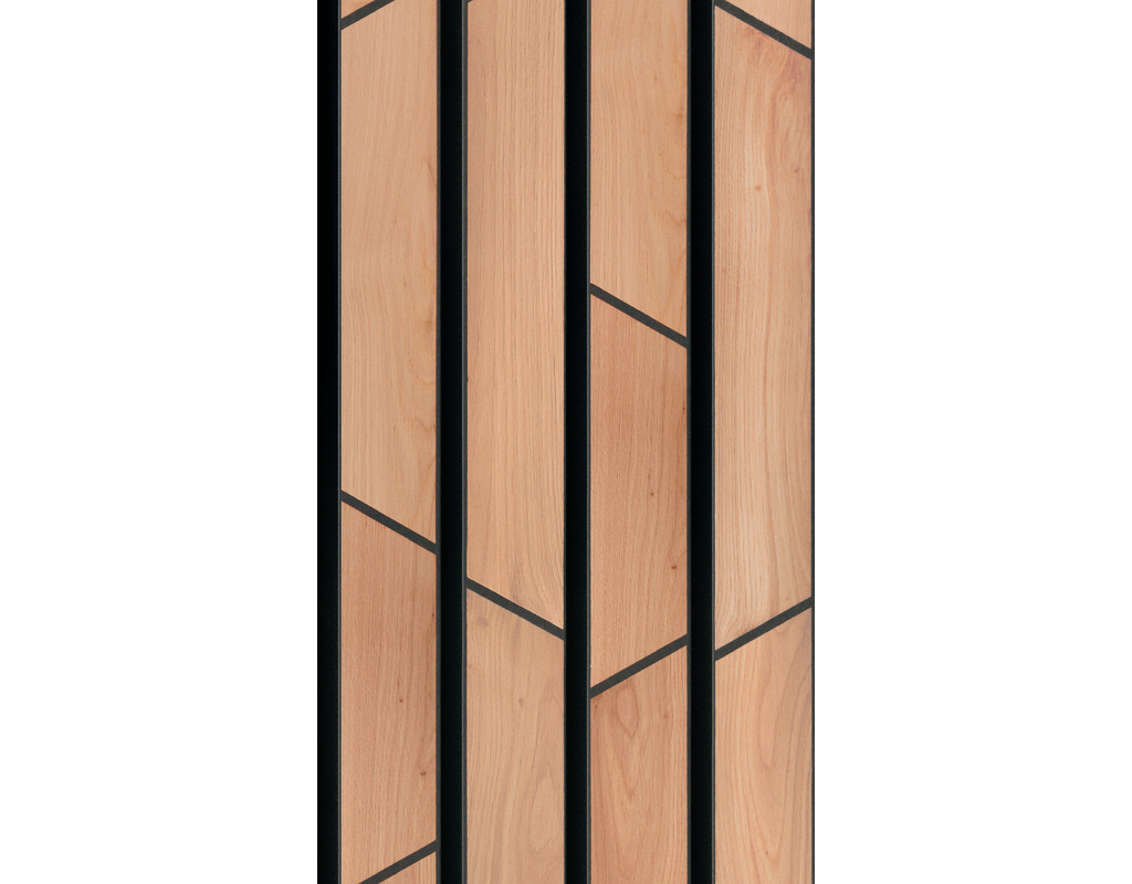 Akustikpaneele Acoustic Sense BOLD 2600x330x20mm 20124 Broken stripes