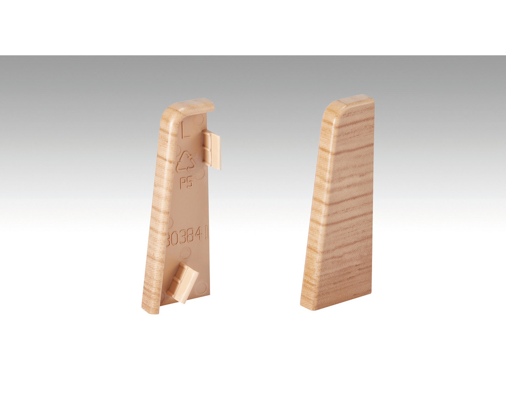 Endkappen Fußleiste Profil 3PK Eiche natur 2013