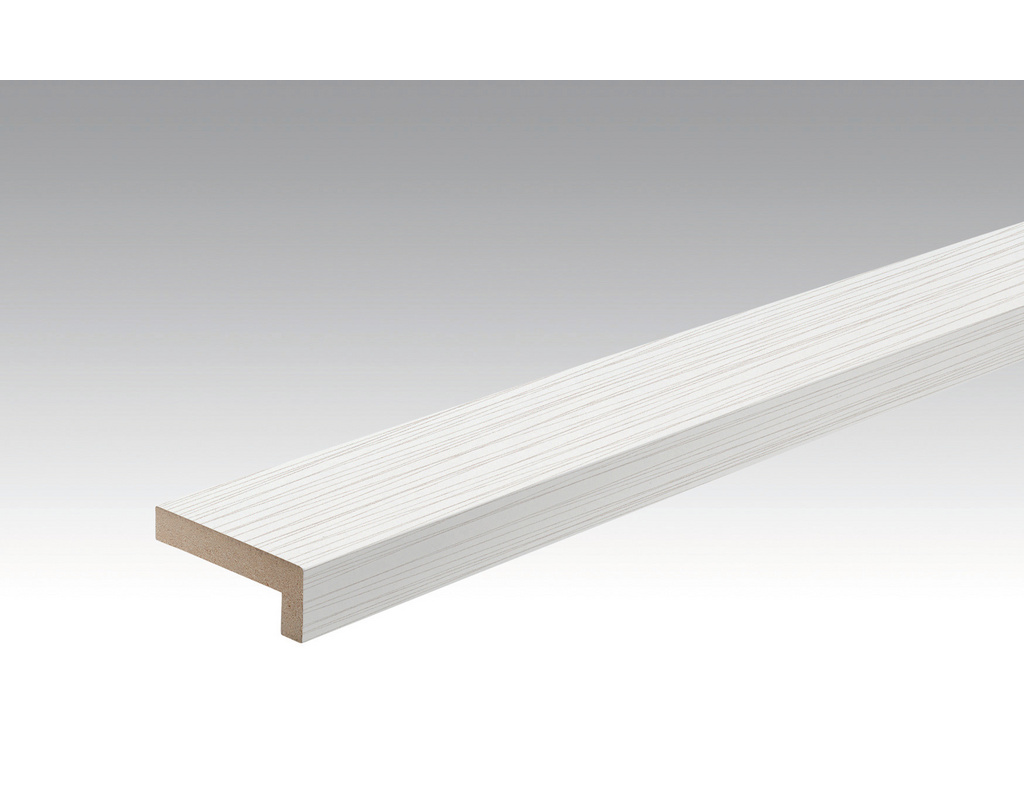 Winkelabdeckleiste Streifer silber