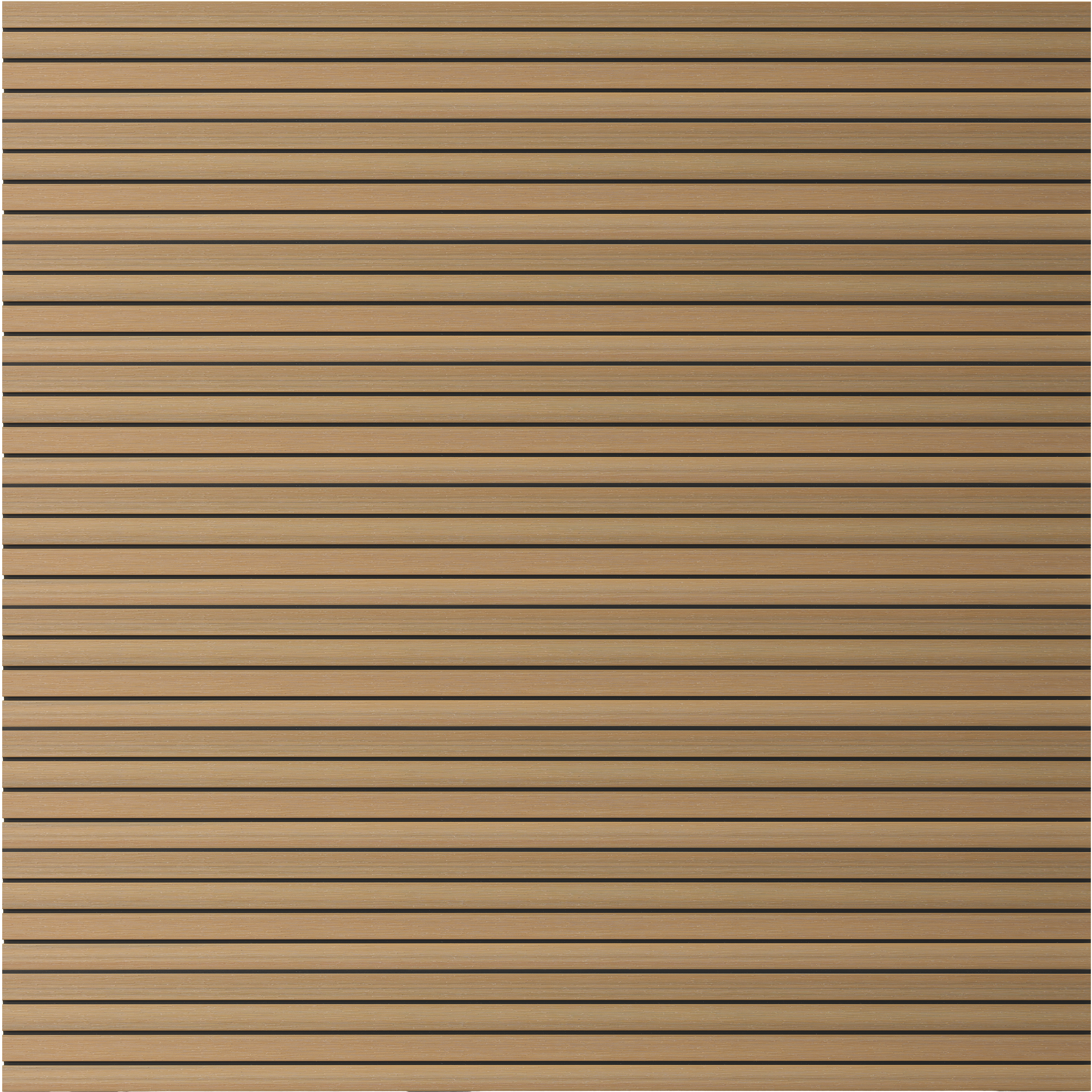 Groove-Steckzaun-Set Hellbraun