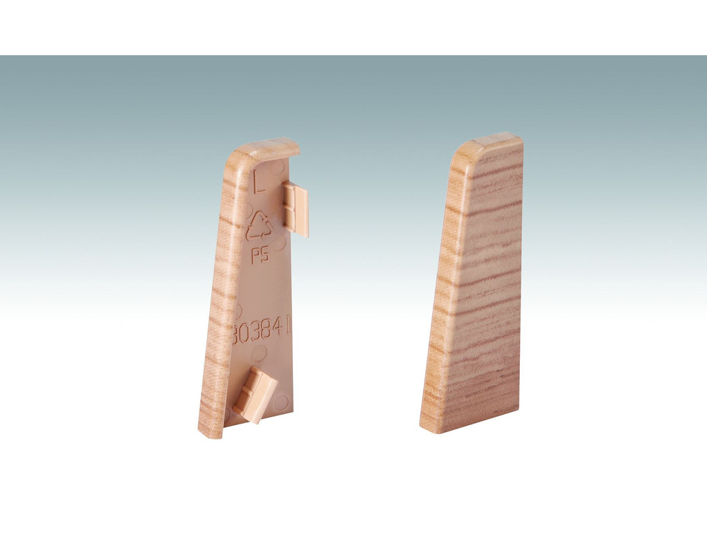 Endkappen Fußleiste Profil 3PK Eiche natur 2013