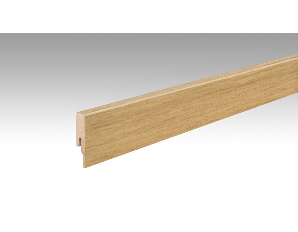 Laminatfolien-ummantelte Profile Fußleiste Profil 20 PK 2380x60x16mm