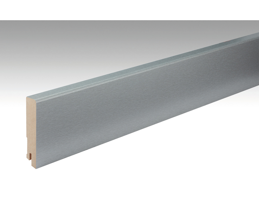 Dekor-Fußleiste Profil 16 MK 063 Edelstahl