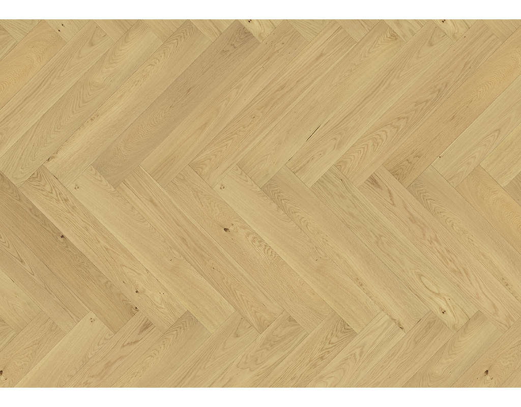 Fischgrätparkett Chateau FoltDown Eiche Clagny Natur, natur geölt 725x130x14mm