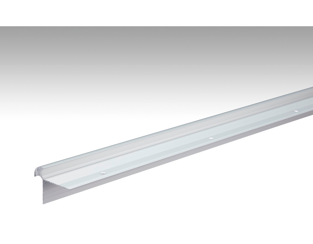 Treppenkantenprofil Typ 11 (10 bis 11mm) Silber eloxiert