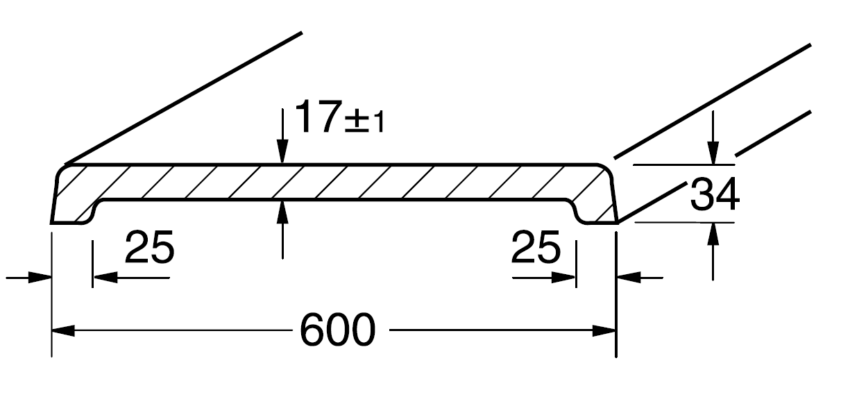 Werzalit exclusiv Innenfensterbank