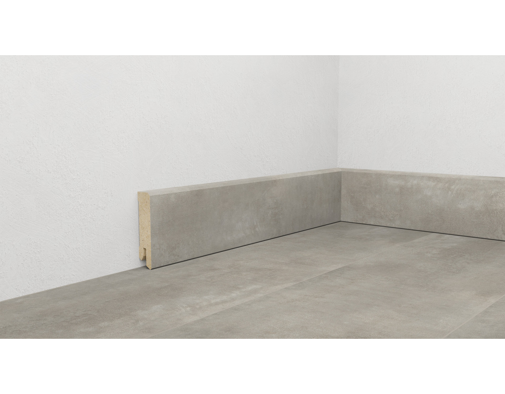 Digital bedruckte Fußbodenleiste , Profil 6055