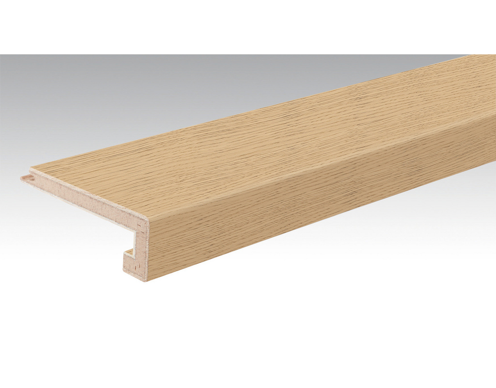 Treppenkante Parkett U-Profil 2150x13mm 9025 Eiche authentic pure naturgeölt