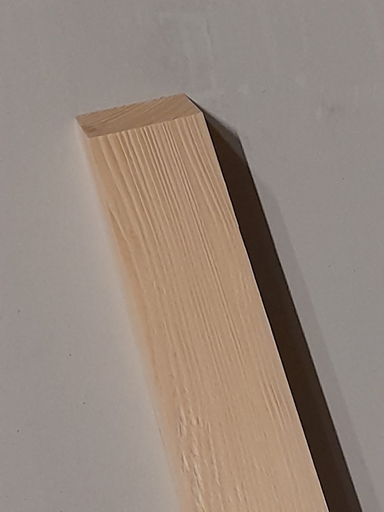 Zaunlatte Fichte gehobelt 25x50mm