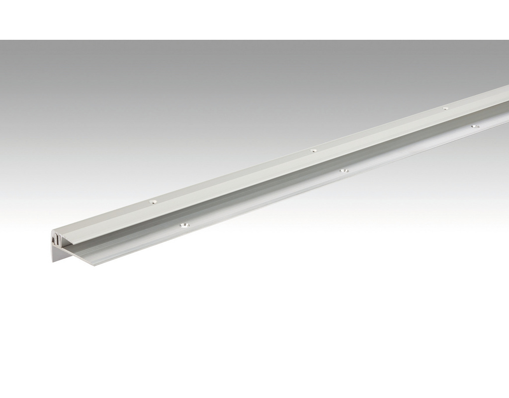 Treppenkantenprofil Typ 203 Silber eloxiert 220,  (7-16 mm)