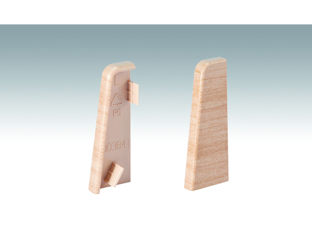 Endkappen Fußleiste Profil 3PK Ahorn 2009