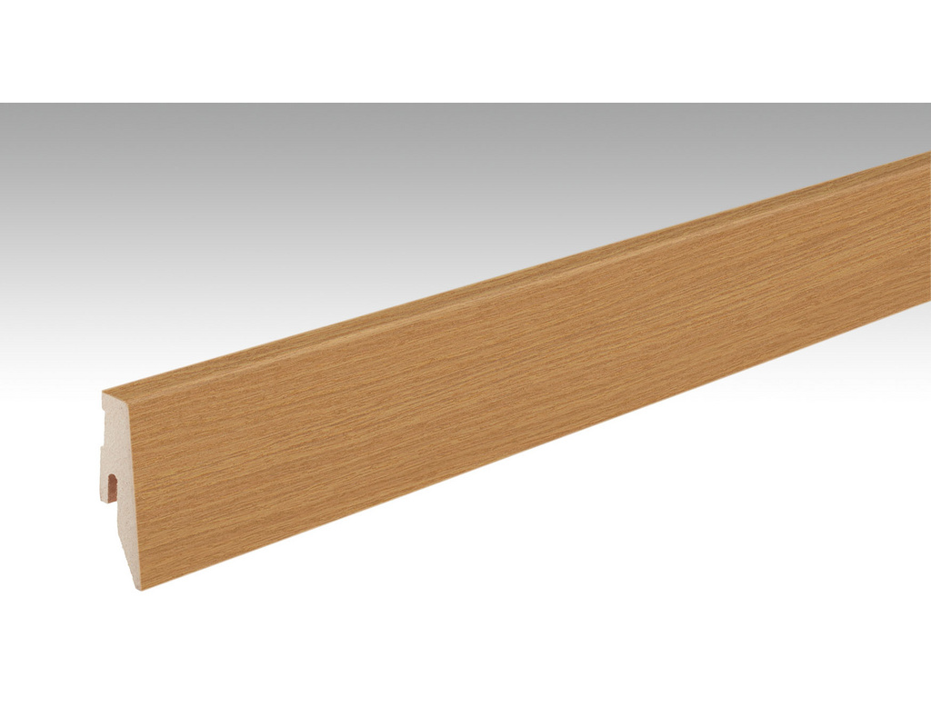 Fußleiste Profil 3 PK 2380x60x20mm 1283 Eiche mittelbraun