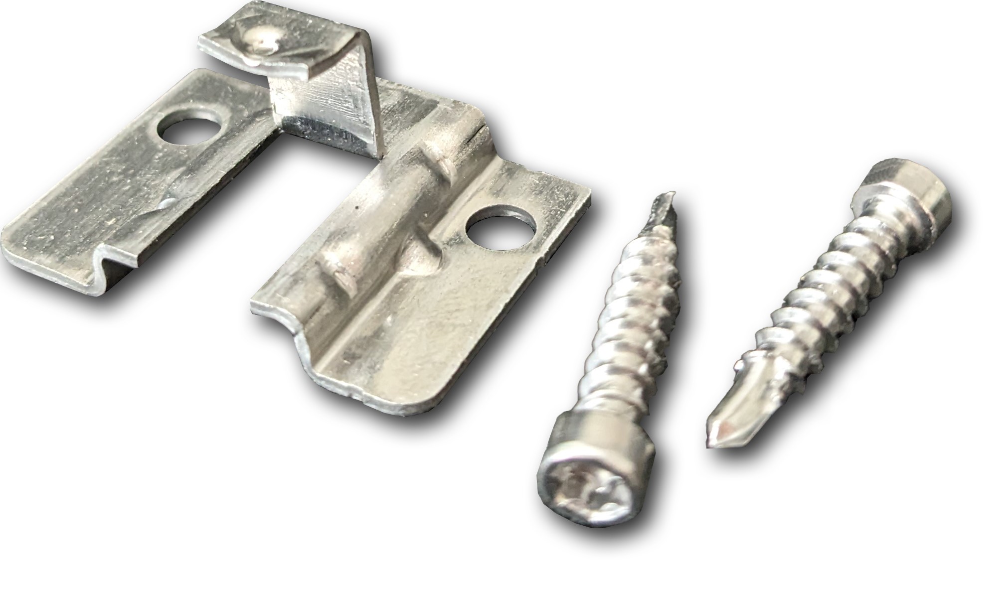 holzSpezi WPC Anfang-/Endclip incl. Edelstahlbohrschraube