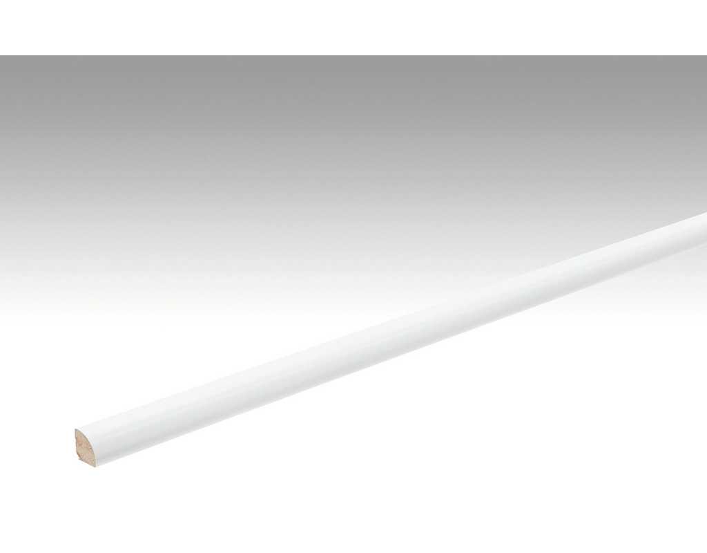 Viertelstab Profil 7  2222 Weiß DF