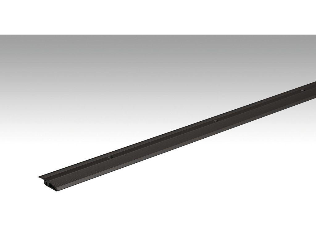 Anpassungsprofil Typ 100 (2,5 bis 7mm) 1000x35mm 2510 Schwarz eloxiert