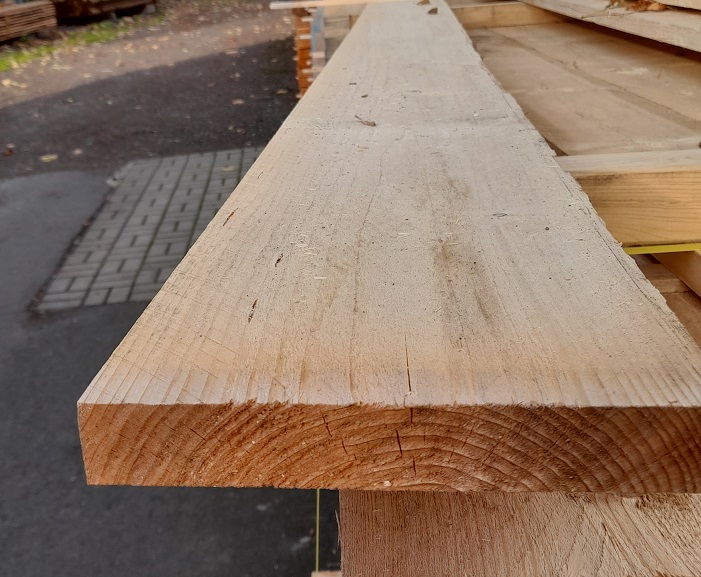 30x200mm Bohlen II/III roh frisch