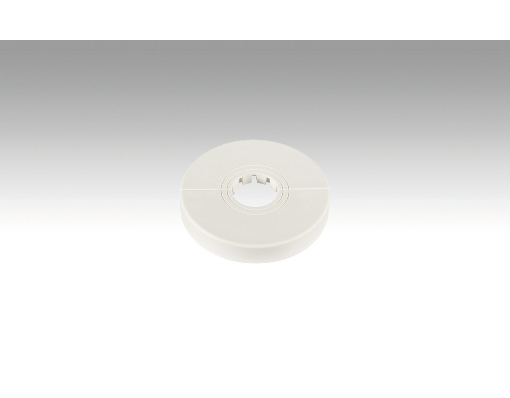 Universal-Heizkörperrosette Kunststoff, Weiss 2043