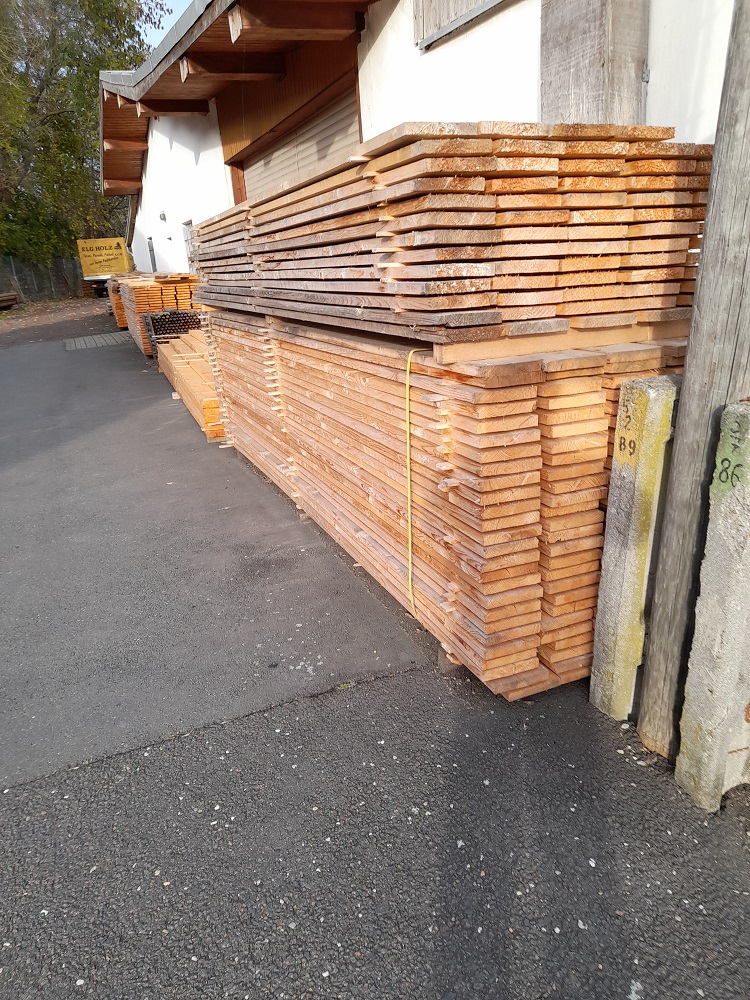 30x200mm Bohlen II/III roh frisch