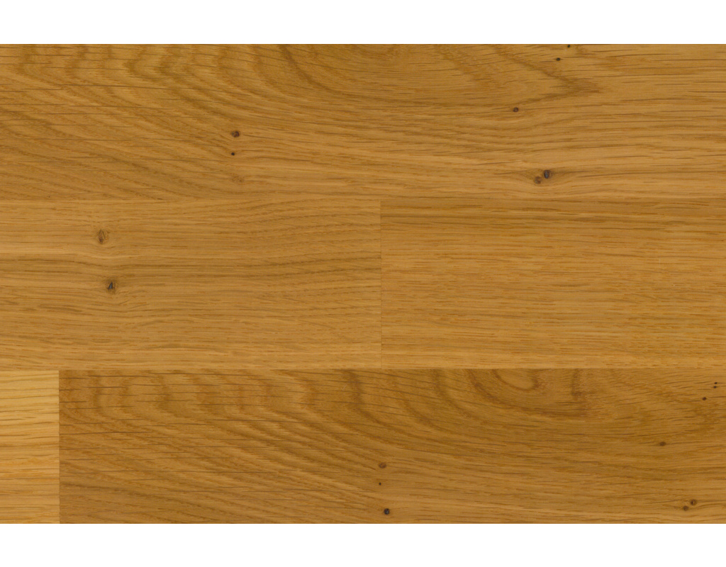 HOLZLOC Holz-Fertigparkett, 3-Stab Eiche rustikal, lackiert, 2200x192x14mm