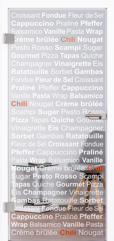 Loft Glastüren mit Motiv PK5