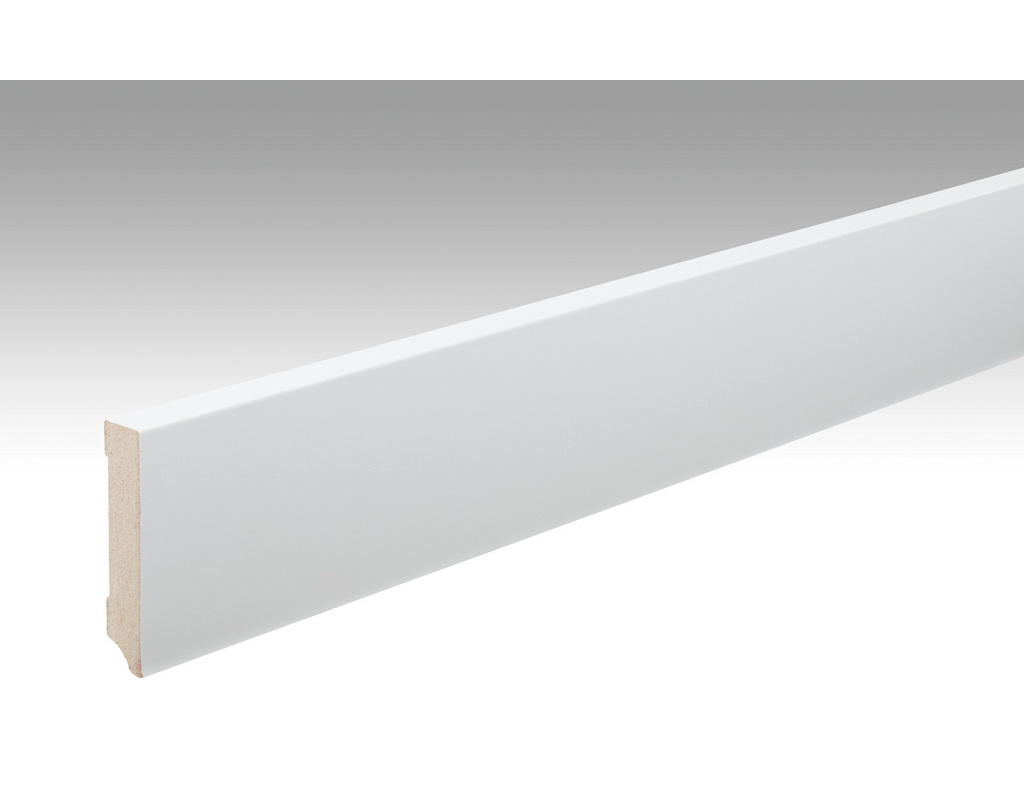 Dekor-Fußleiste Profil 17 324 Uni weiß