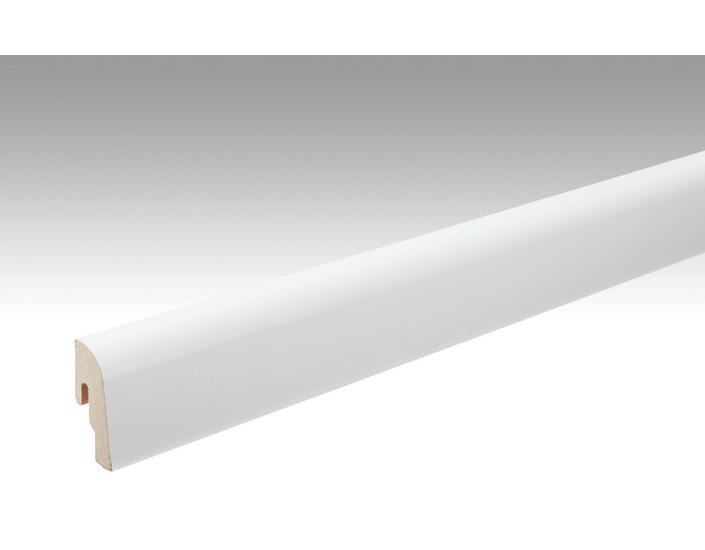 Dekor-Fußleiste Profil 2 PK 2222 Weiß DF