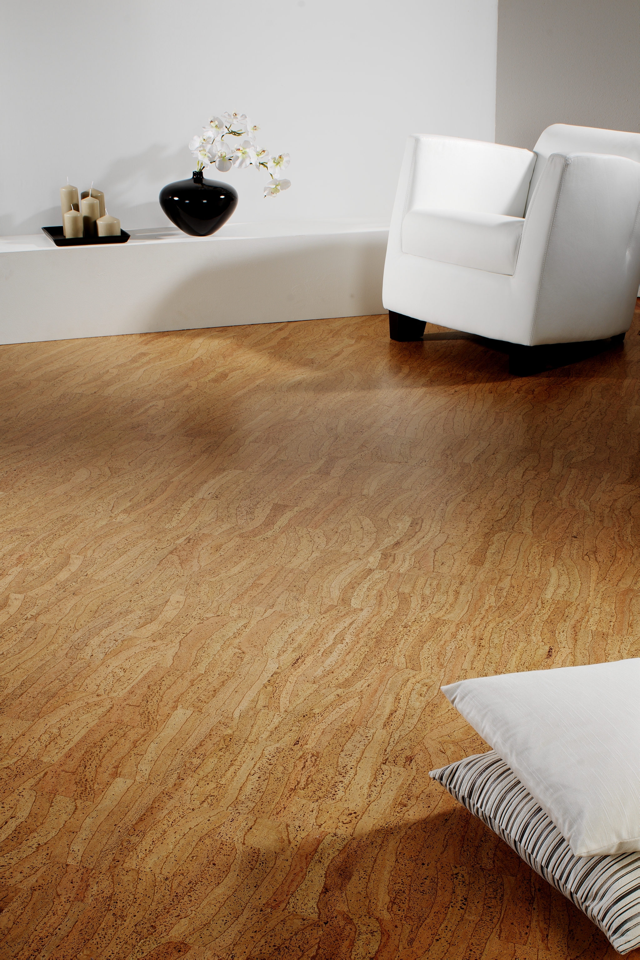 Ziro-Kork Korkboden natur KF Swing roh 4 mm Zum Verkleben - Endbehandlung notwendig