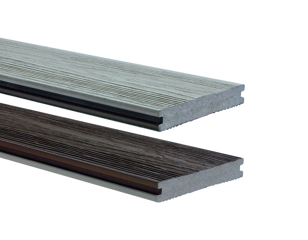 Terralan BPC-Terrassendiele 270 Walchensee, hellgrau /dunkelbraun