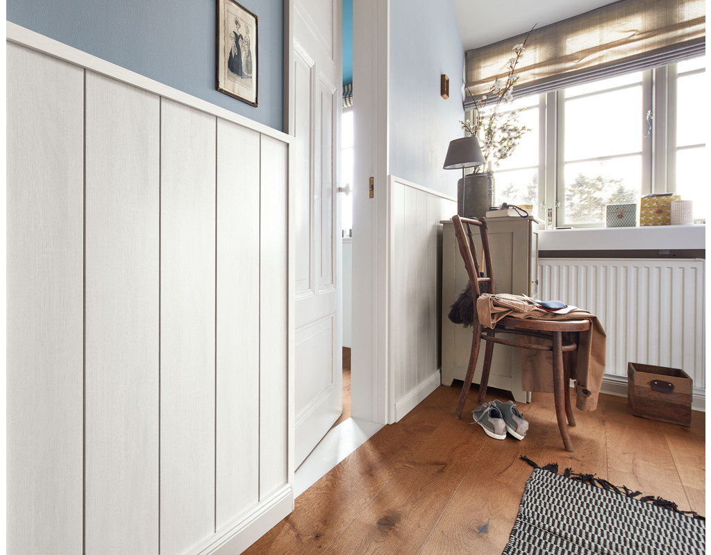 Dekorpaneele Classic Bocado 200 Eiche weiß deckend 4069