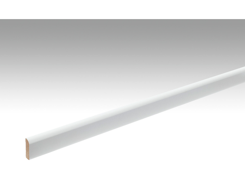 Dekor-Fußleiste Profil 6 324 Uni weiß