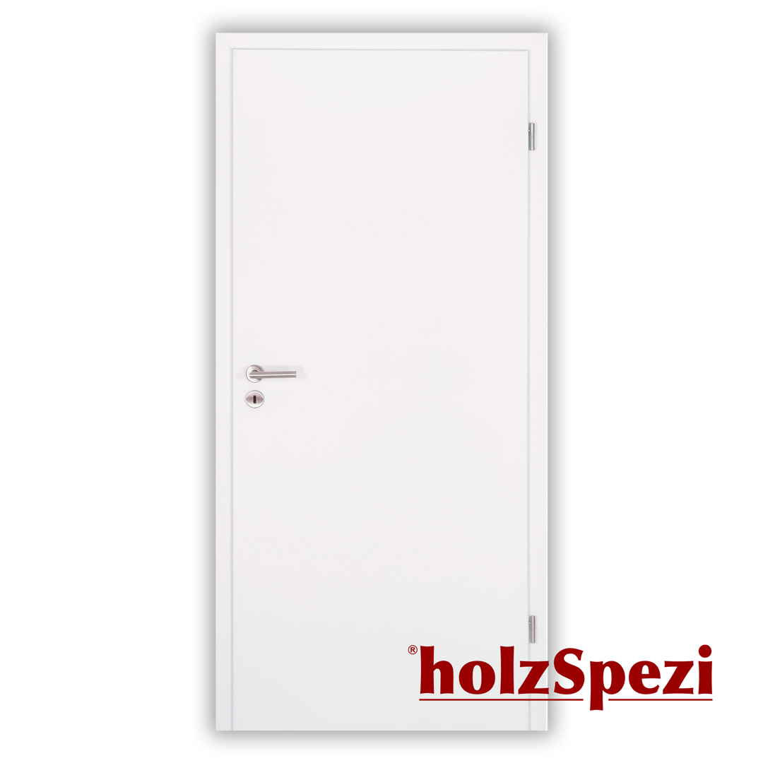 holzSpezi Weißlack Komplett-Türelement HELSINKI RAL 9010