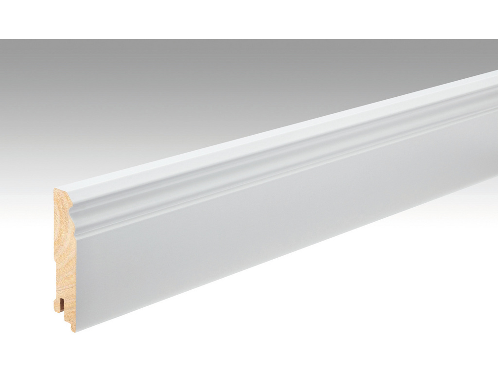 Fußleiste Profil 11 F MK 2266 Weiß DF