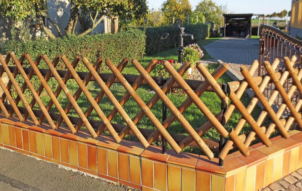 Scherenzaun Tor 300cm