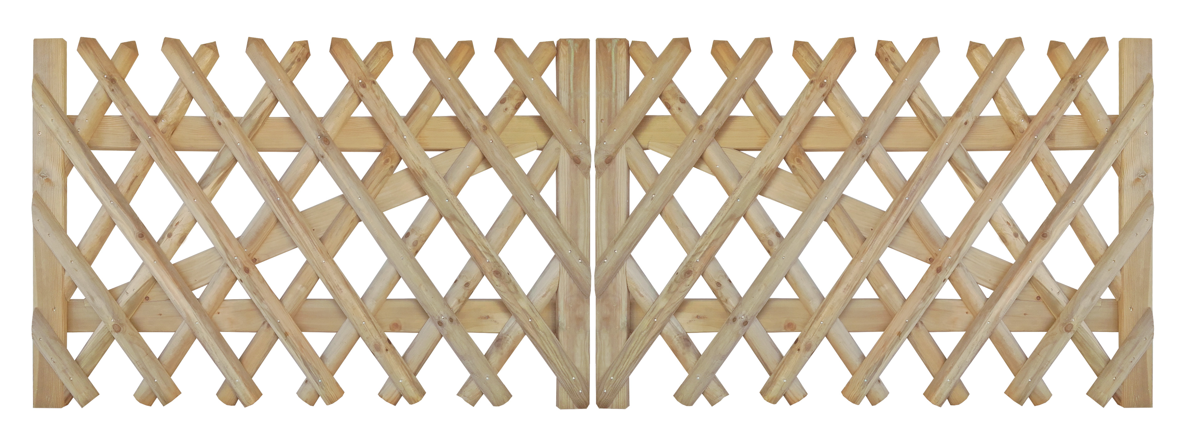 Scherenzaun Tor 300cm Douglasie/Lärche