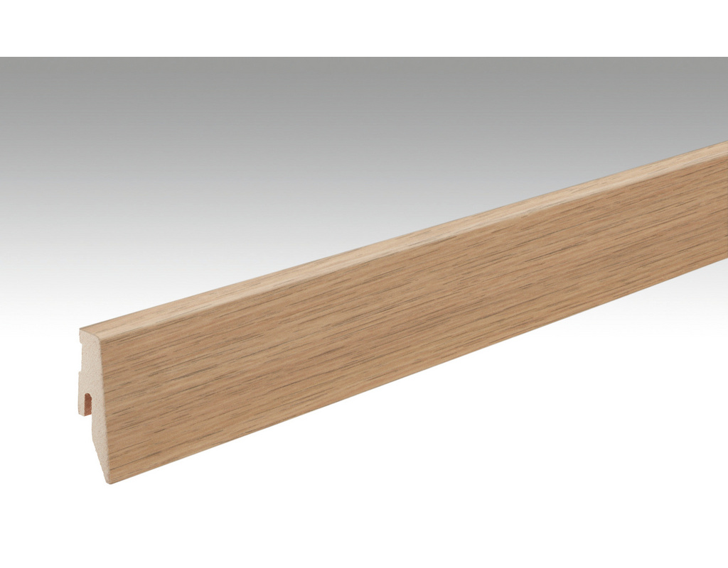 Dekor-Fußleiste Profil 3 PK Schlosseiche natur