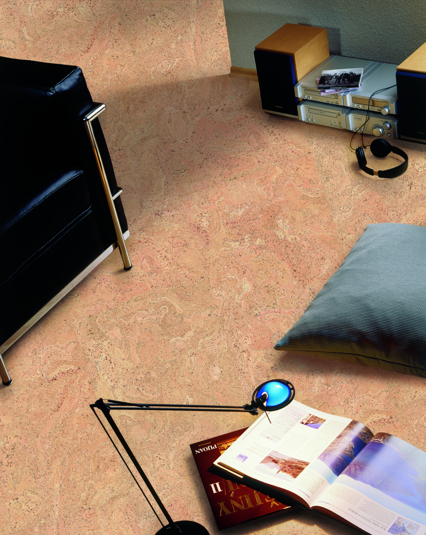 Ziro-Kork Korkboden natur KF Salsa roh 4 mm Zum Verkleben - Endbehandlung notwendig