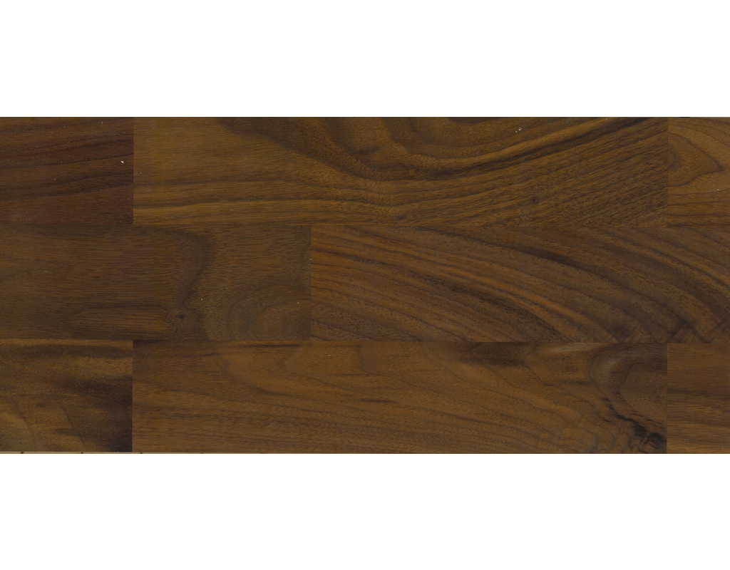HOLZLOC Holz-Fertigparkett, 3-Stab amerik. Nussbaum rustikal, geölt