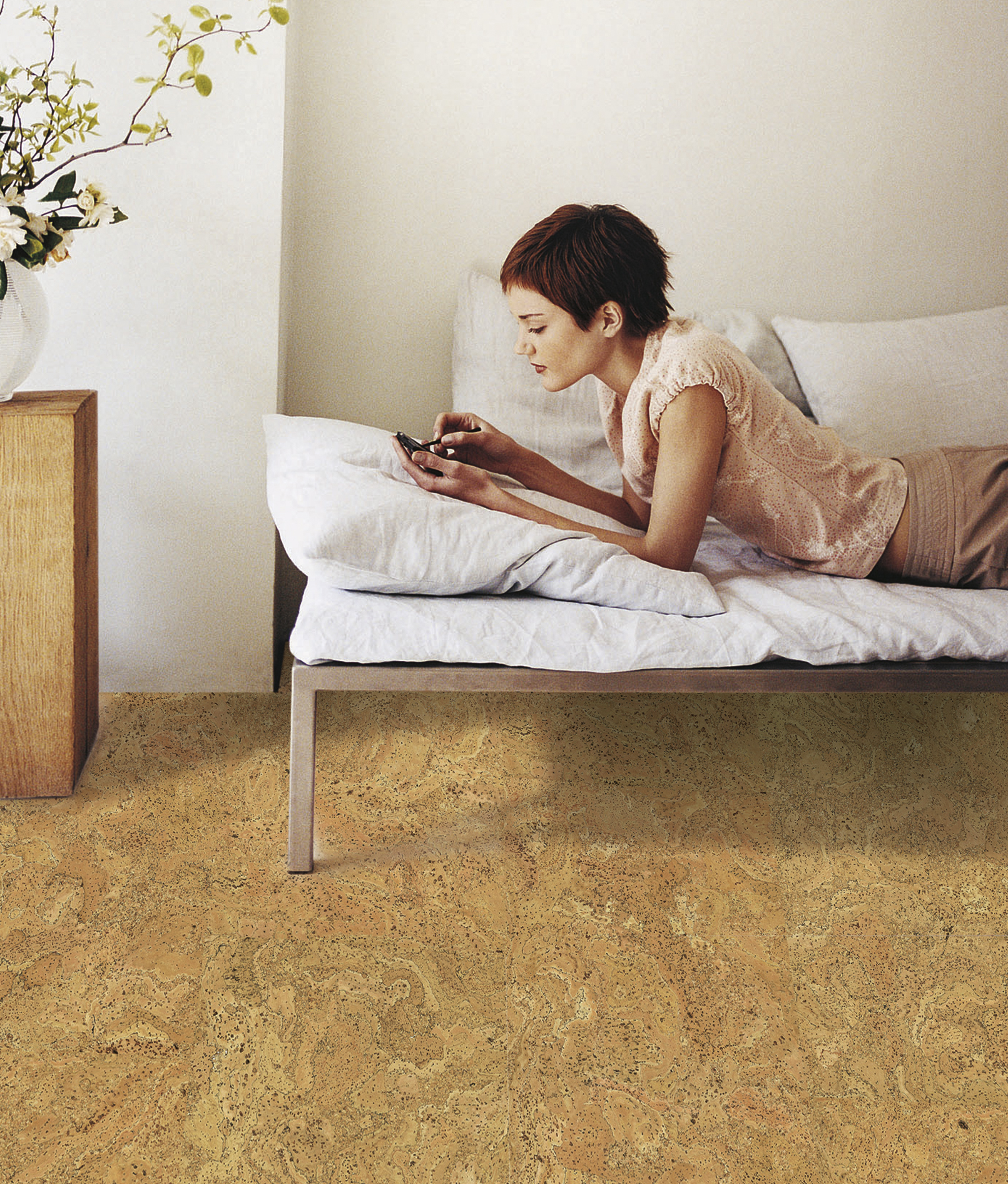 Ziro-Kork Korkboden natur KF Salsa roh 4mm 600x300x4mm